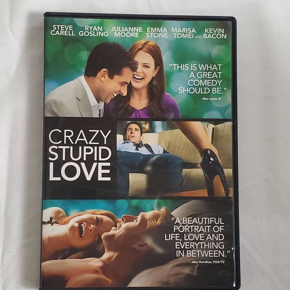 Draft ListingCrazy Stupid Love DVD Steve Carell Ryan Gosling Julianne Moore Emma